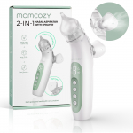 MOMCOZY BN007 NASAL ASPIRATOR BREEZYCLEAR 2-IN-1 SPRAY AND SUCTION ELECTRIC NASAL