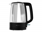 Cecotec Kettle | ThermoSense 320 Clear | 2200 W | Electric | 1.7 L | Glass | 360&deg; rotational base | Black/Transparent
