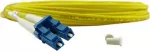 BlueOptics X66260-5-BO InfiniBand &scaron;viesolaidinis kabelis 5 m LC geltonas