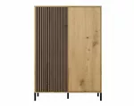 KAMARO 2DD plonas/GŁ ąžuolas ARTISAN DISPLAY CABINET