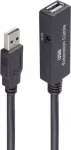 USB laidas ShiverPeaks BS13-29055 5 m USB A juodas
