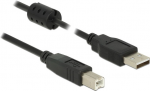 Delock Kabel USB 2.0 Typ-A Stecker > USB 2.0 Typ-B Stecker 3,0 m schwarz