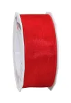 C.E. Pattberg Four Seasons Satin Matte Gift Ribbon Red 40 mm x 25 m
