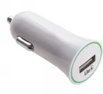 iLike ICC01 Baltas automobilinis įkroviklis su 1 USB-A prievadu, 5W