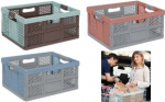 keeeper Profi-Klappbox lea, 32 Liter, nordic-red Tragkraft: 30 kg, Softgriffe, Material: PP/TPE, - 1 St&uuml;ck (1029643700000)