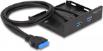 Delock Front Panel 3.5&Prime; USB 5 Gbps 2 x USB Typ-A