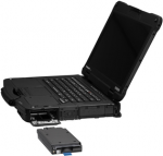 Panasonic FZ-VSC401U Smart Card Reader f&uuml;r Toughbook 40, XPAK-Modul, Schwarz