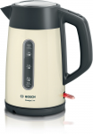 Bosch TWK4P437 electric kettle 1.7 L 2400 W Beige, Black