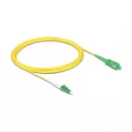DeLOCK 83865 InfiniBand &scaron;viesolaidinis kabelis 5 m LC SC OS2 Geltonas