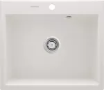 DEANTE 1-Bowl Granite Composite Kitchen Sink Black 580x490mm