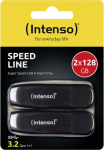 Intenso 128GB Speed Line double pack USB-Stick Retail 128 GB Schwarz 3533495 USB-A (3533495)