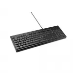 Kensington KB100 EQ laidinė pilno dydžio klaviatūra USB membrana QWERTY juoda