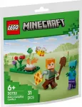 Bricks Minecraft 30732 Alekso stovyklavietės konfliktas