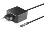 Maitinimo adapteris ne&scaron;iojamam kompiuteriui CoreParts MBXMS-AC0002, 43 W, juodas