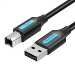 Vention COQBL USB kabelis juodas
