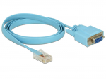 Delock Adapter RS-232 DB9 female > 1 x Serial RS-232 RJ45 male - Kabel seriell - DB-9 bis RJ-45 - 1 m