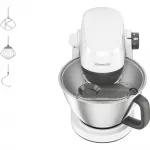 KENWOOD Multi-Tasker KHC30.000WH Virtuvinis kombainas (pilka/balta, 1000 W, 4.3 L dubuo)