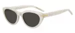 BOSS Moteri&scaron;ki Akiniai nuo Saulės BOSS1779S7AP Kvadratinis Acetatinis Rėmas Pilki Lę&scaron;iai 55mm