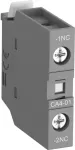 ABB CA4-01 pagalbinis kontaktų blokas 1NC priekinio montavimo varžtiniai gnybtai 1SBN010110R1001