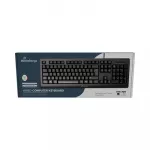 MediaRange MROS109-IT laidinė USB 2.0 QWERTY itali&scaron;ka klaviatūra, juoda