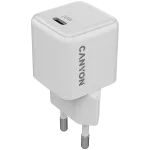 CANYON CU20C GaN 20W 1xPD EU baltas įkroviklis