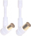 e+p HFW 202 G Koaxialkabel coax Koaxial 2,5 m Wei&szlig; (HFW 202 G)