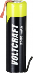 VOLTCRAFT Spezial-Akku Mignon (AA) Z-L&ouml;tfahne NiMH 1.2 V 2300 mAh (VC-12714000)