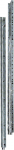 Hager UN12A. Produktfarbe: Edelstahl, Anzahl enthaltener Produkte: 2 St&uuml;ck(e). Breite: 50 mm, Tiefe: 1820 mm, H&ouml;he: 20 mm (UN12A)