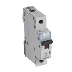 Legrand TX3 automatinis jungiklis 1 polius 10A C charakteristika