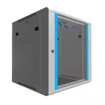 Sieninis tinklo spintos korpusas Extralink 12U 600x600 pilkas