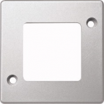 Merten 480160 Wandplatte/Schalterabdeckung Silber (480160)