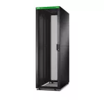 APC Easy Rack ER6202 42U juodas stovas su stogu, ratukais, kojelėmis, 4 kron&scaron;teinais ir &scaron;oninėmis plok&scaron;tėmis be dugno, 1991H x 600W x 1000D mm