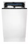 Įmontuojamas indaplovė Electrolux EEG63410L, siaura 45 cm, 10 komplektų, 8 programos, AirDry, AquaStop
