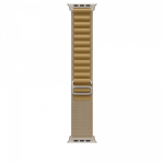 Tan Alpine Loop 49 mm - L - Natural Titanium Finish