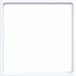 Hager WAF7074WG Tarpinis žiedas centrinei plok&scaron;tei 51x51mm Polar White