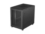 Lanberg stelažo spinta 19 inch 22U 800x1200 mm juoda stovima