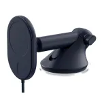 iOttie Velox Magnetic Wireless Charger Dash & Windshield Mount - 7,5W Qi belaidis įkrovimas, MagSafe suderinamas, juodas