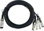 BlueOptics SC253501K5M26 InfiniBand kabelis 5 m QSFP 4xSFP+ Juodas (SC253501K5M26-BL)