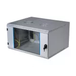 EFB-Elektronik 48,3 cm (19 inch) sieninis tinklo spintos korpusas 6HE, pasukamas, 2 dalių, RAL7035, gylis 500 mm
