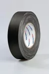 HellermannTyton HelaTape Tex audinio izoliacinė juosta 19mm x 10m, juoda, medvilnės-poliesterio 712-00204