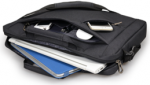 Port Designs Sydney. Art der Tasche: Aktenkoffer, Maximaler Bildschirmdurchmesser: 35,6 cm (14 ), Schultergurt. Gewicht: 488 g. Oberfl&auml;chen-Farbe: Einfarbig, Produktfarbe: Grau (135078)