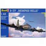Lėktuvo modelis &bdquo;Boeing B-17F Flying Fortress&ldquo; (Memphis Belle) surinkimo rinkinys Revell 4297, 1:48