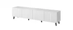 Cama RTV spintelė PAFOS 200x42x52 baltas matinis