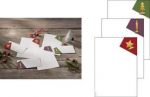 sigel Weihnachts-Motiv-Papier-Set Cut-out style, A4 90 g/qm, Feinpapier, f&uuml;r Inkjet/Laser/Kopierer, - 1 St&uuml;ck (DP410)