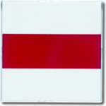 Busch Jaeger 1573 CN-84 Rot - Wei&szlig; (1582-0-0350)