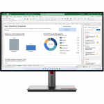 Lenovo ThinkVision P27h-30 LED display 68.6 cm (27) 2560 x 1440 pixels Quad HD LCD Black