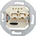 Ki&scaron;tukinis lizdas RJ-45 Rutenbeck 13010440 Baltas