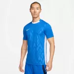 Nike vyri&scaron;ki Dri-FIT Challenge V mar&scaron;kinėliai trumpomis rankovėmis mėlyni FD7412-463 S dydis