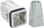 LappKabel Steckverbinder-Set EPIC&reg;KIT H-A 4 75009614 4 + PE Schrauben 1 Set (75009614)