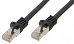 shiverpeaks BASIC-S Netzwerkkabel Schwarz 0,25 mCat.7 Rohkabel S/FTP (S-STP) (BS75511-0.25S)